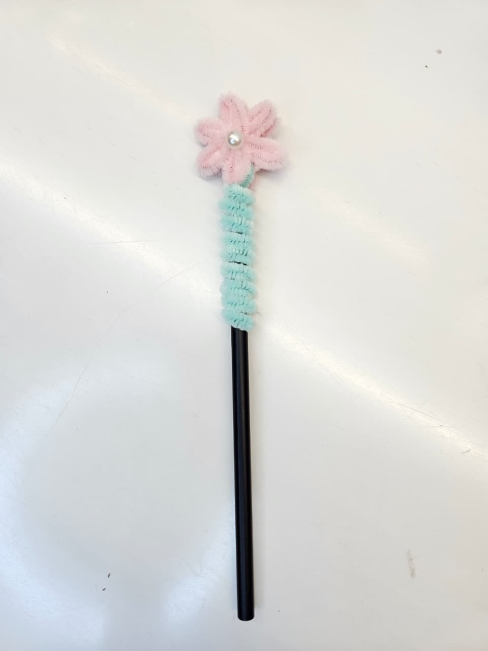 Pink Blossom Pencil Topper